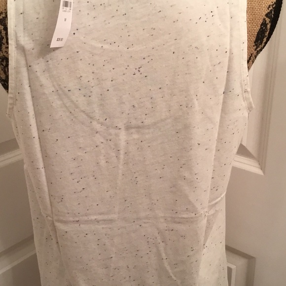 LOFT Boatneck Tank Top - Whisper White Medium NWT - Picture 6 of 8